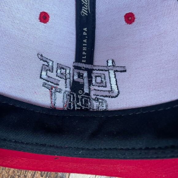 Mitchell & Ness Men's OS Red Topps Spot 2024 PHX AZ Acrylic Wool Snapback Hat - Picture 10 of 12